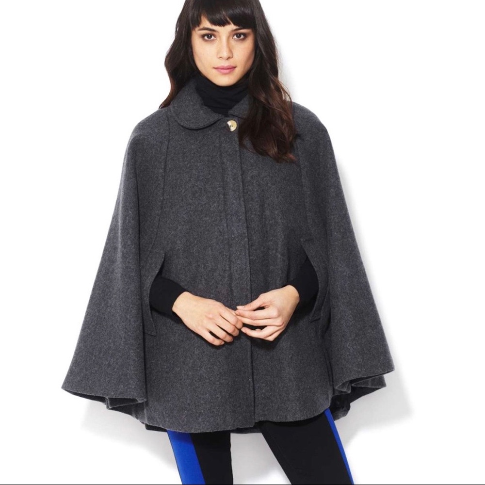 American Apparel Wool Cape Coat